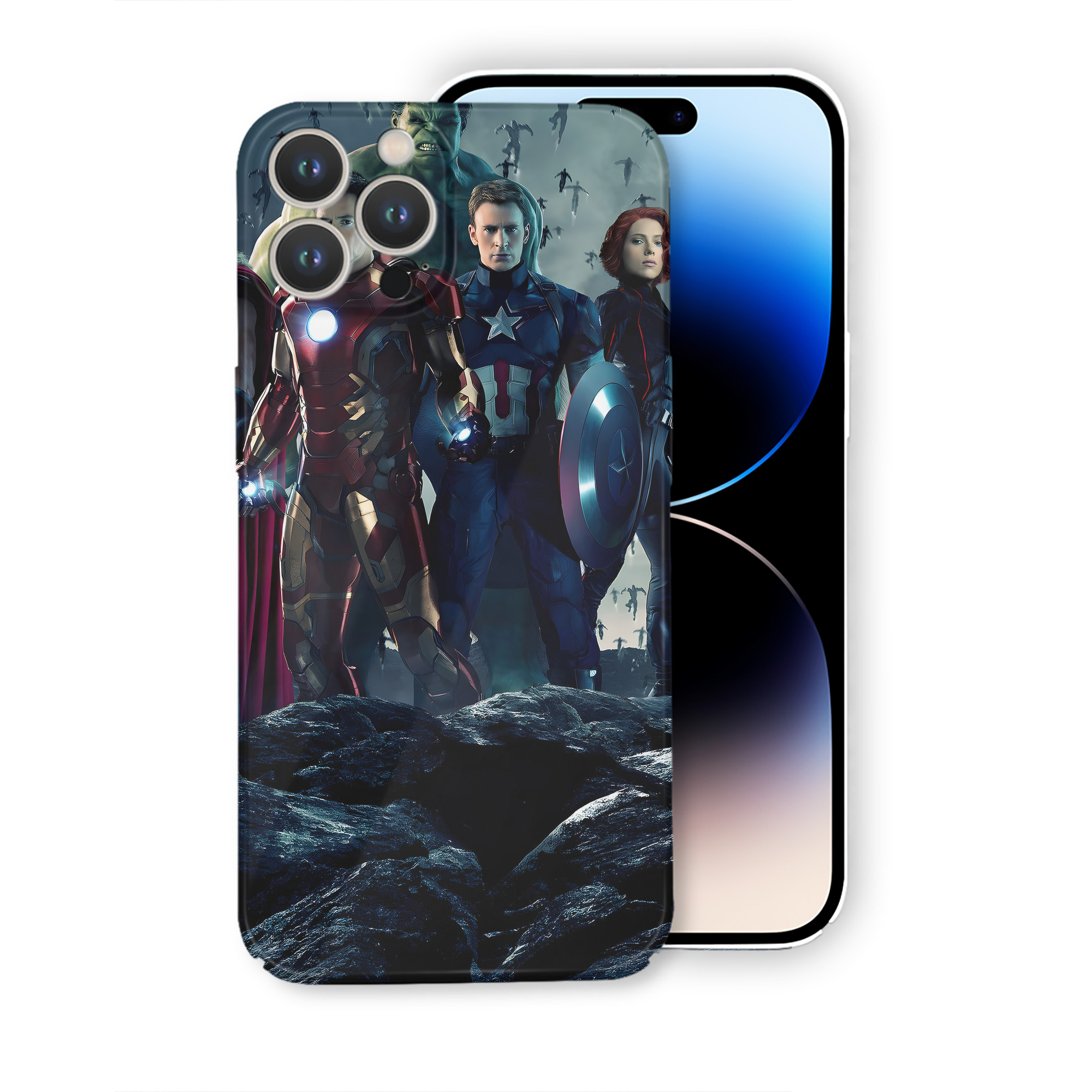 （画像用） アベンジャーズ The Avengers 【iPhone 14シリーズ対応】ハードケース